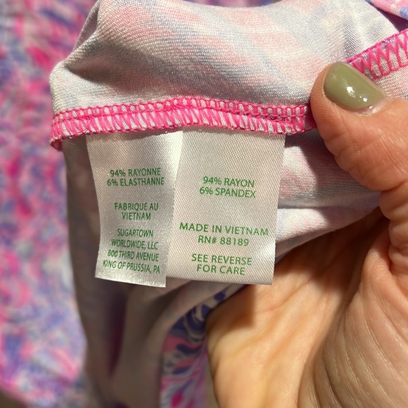 Lilly Pulitzer off the shoulder maxi dress - Picture 6 of 10